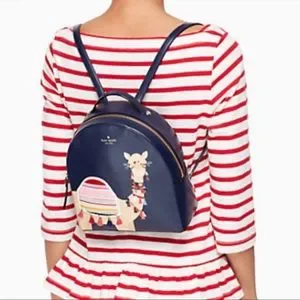 Limited edition Kate Spade camel backpack with tassels. Kate Spade Camel Leather Backpack | Mercari main image 3